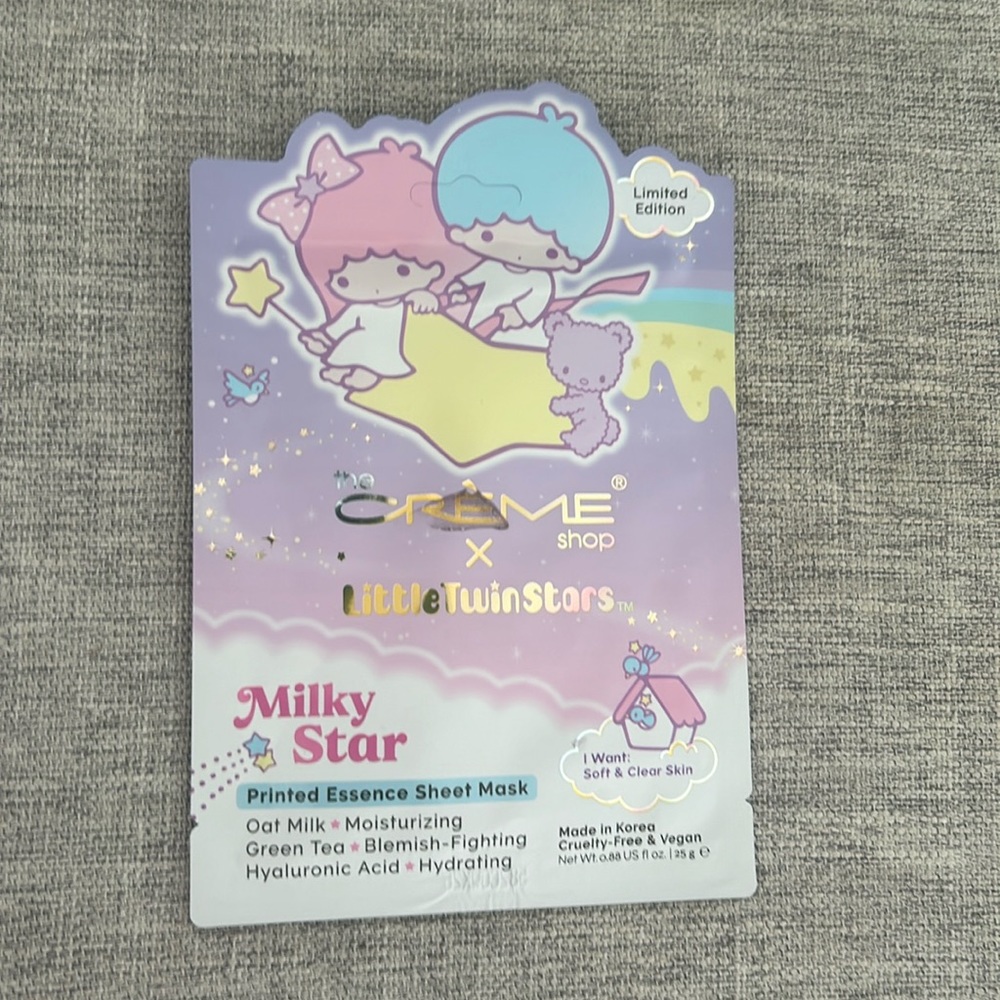 Créme shop little twin stars face mask